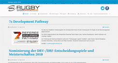 Desktop Screenshot of drvreferees.de