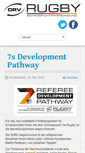 Mobile Screenshot of drvreferees.de